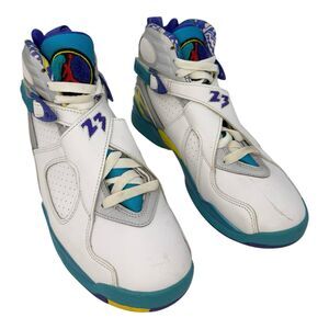 Nike Air Jordan Retro 8 VIII 2019 Aqua White Varsity Size 8.5 CL1236-100